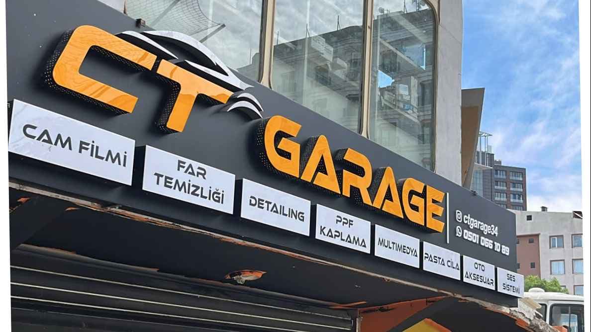 CT GARAGE OTO YIKAMA - ATAŞEHİR / İSTANBUL