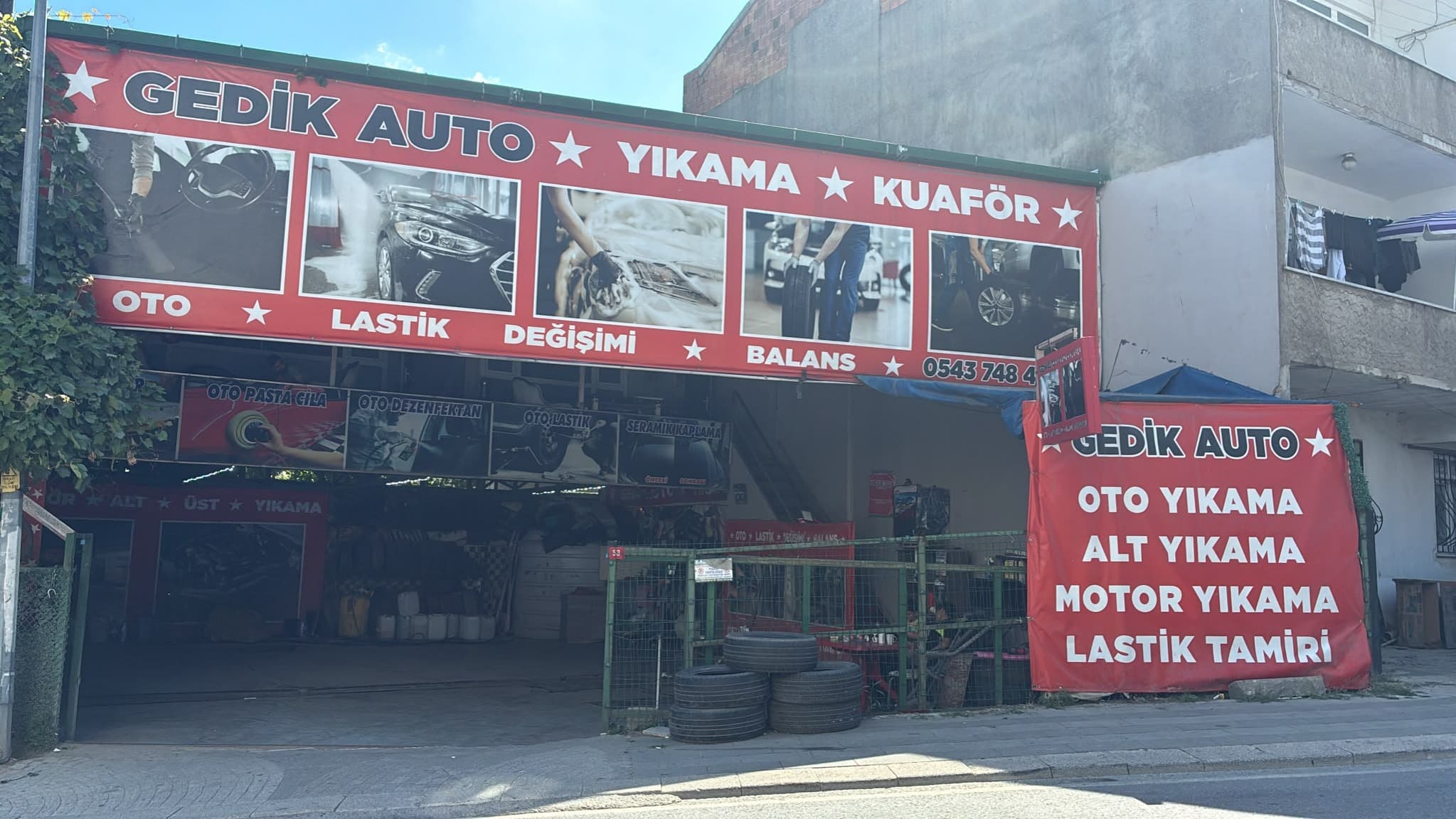 GEDİK AUTO OTO YIKAMA & OTO LASTİK - ÇEKMEKÖY / İSTANBUL