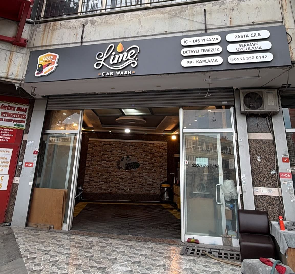 LİME CAR WASH OTO YIKAMA - BAYRAMPAŞA / İSTANBUL